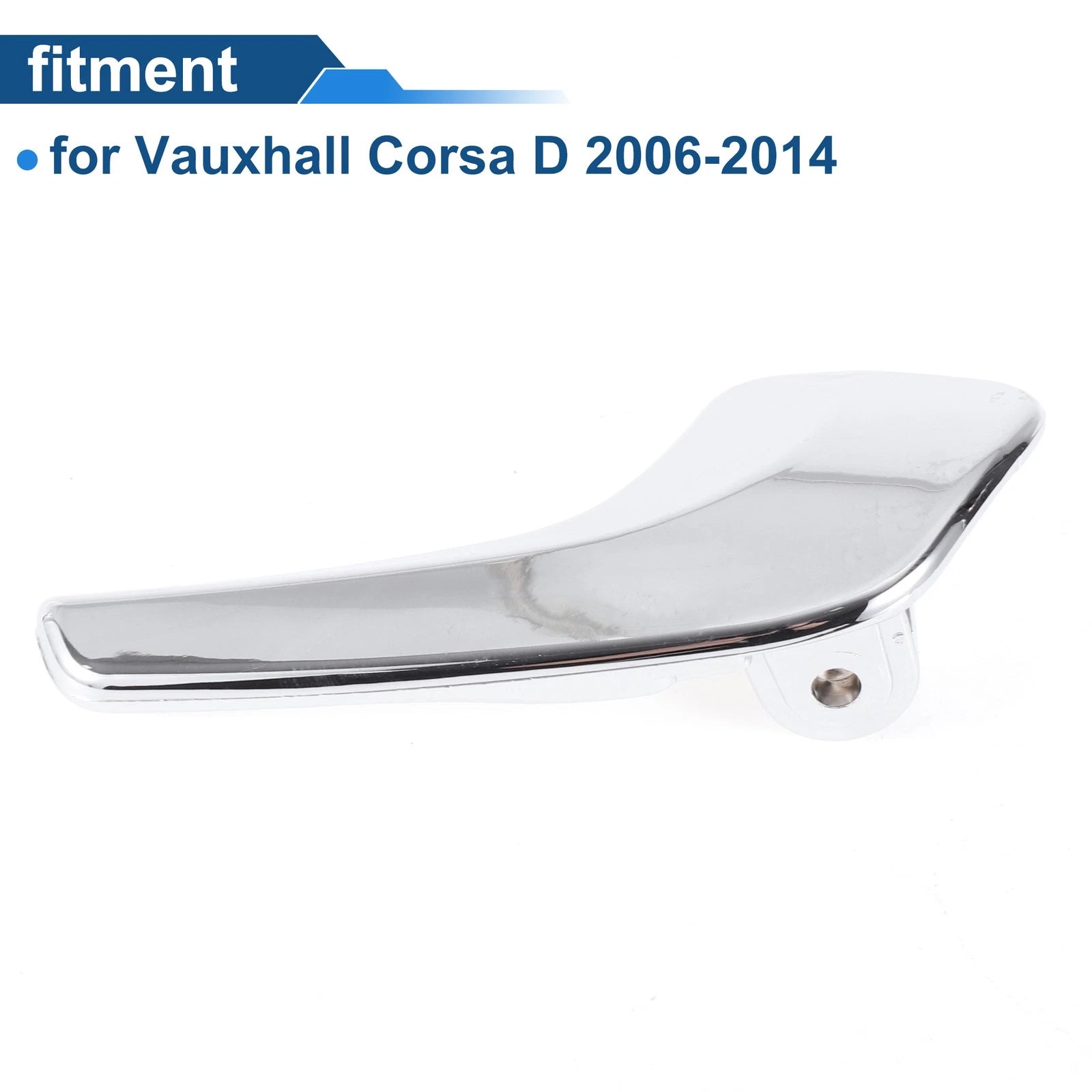 Front Driver Side Interior Door Handle for Vauxhall Corsa D (2006–2014) No.13297814