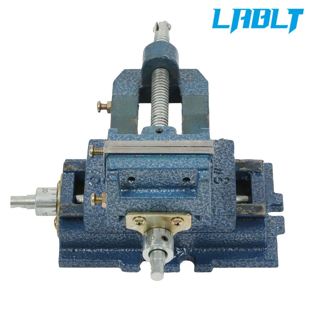 3-Inch 2 Way X-Y Clamp for Heavy Duty Metal Machine Vise (Drill Press)