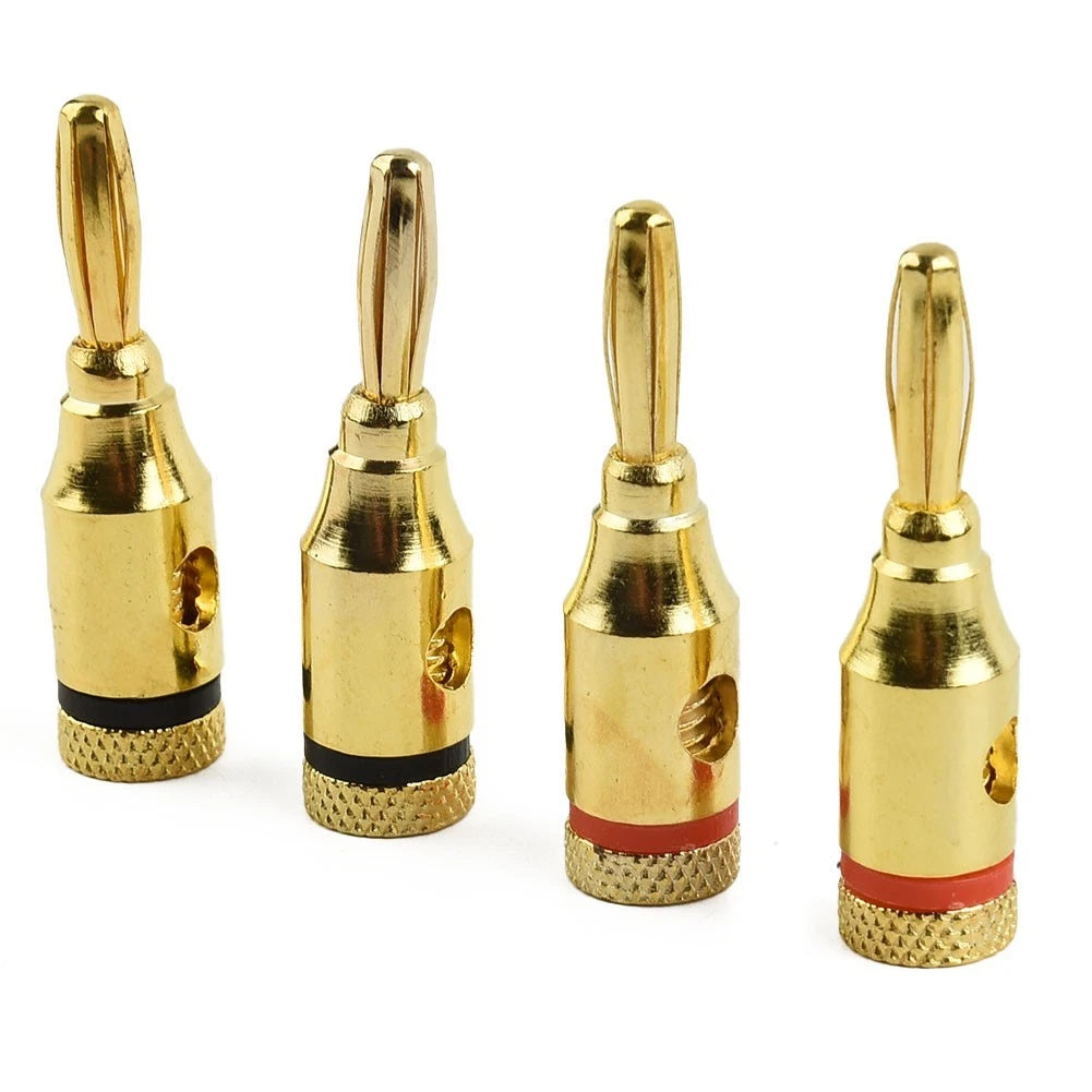 4mm Banana Connector for Professional Speaker Wire Connections