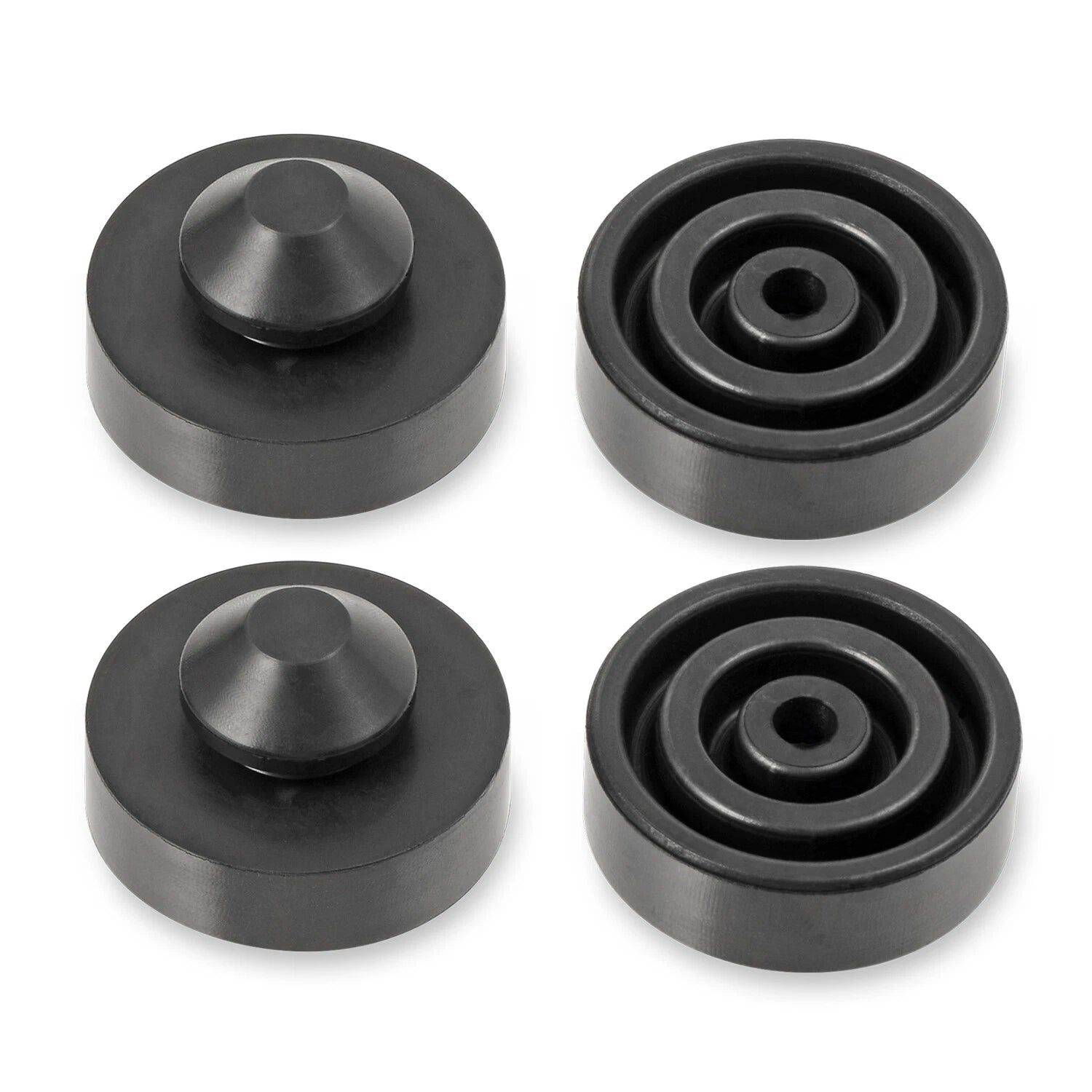 Set of 4 Rubber Pads for Yamaha Big Wheel BW80 BW200 FZ8 FZ600 FZR600R (22W-24741-00)