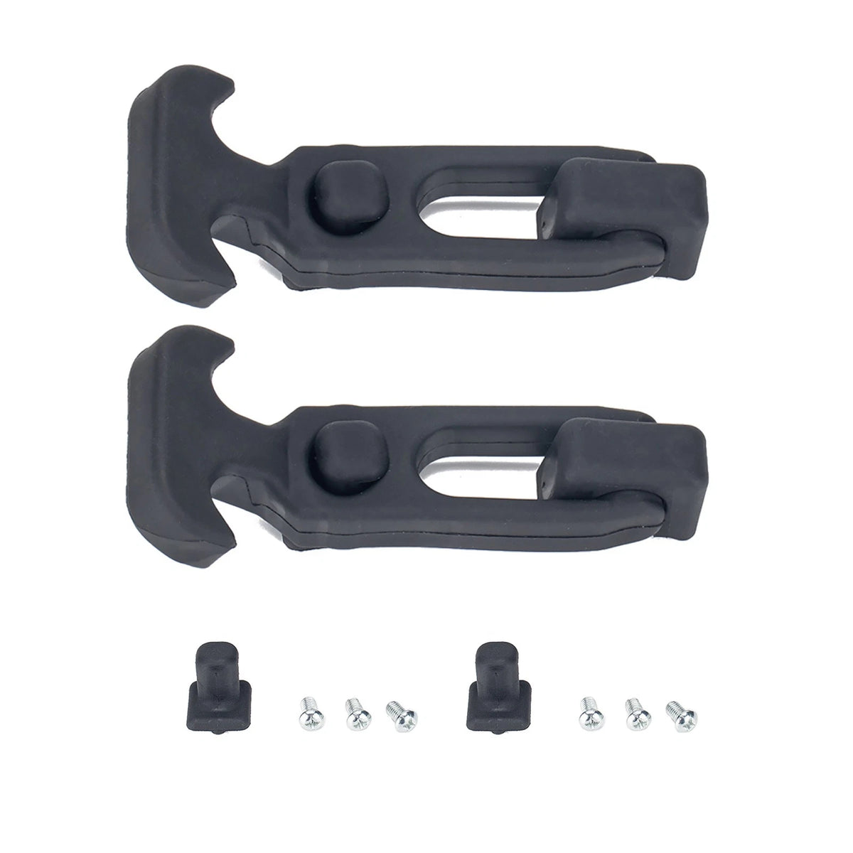 2Pack Rubber T-Handle Hasp Draw Latch Kit for RV Tool Box Cooler