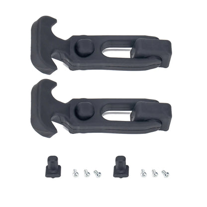 2Pack Rubber T-Handle Hasp Draw Latch Kit for RV Tool Box Cooler