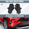 Fog Light Grille Cover Pair Left Right Replacement for Toyota RAV4 (2013–2018)