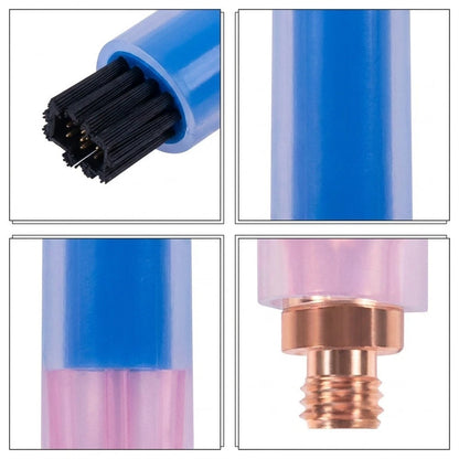 Weld Seam Brush Head for Mechanically Strong Applications