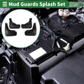 Mud Flaps Splash Guards for Lincoln Nautilus (2023–2024) W/ Mounts