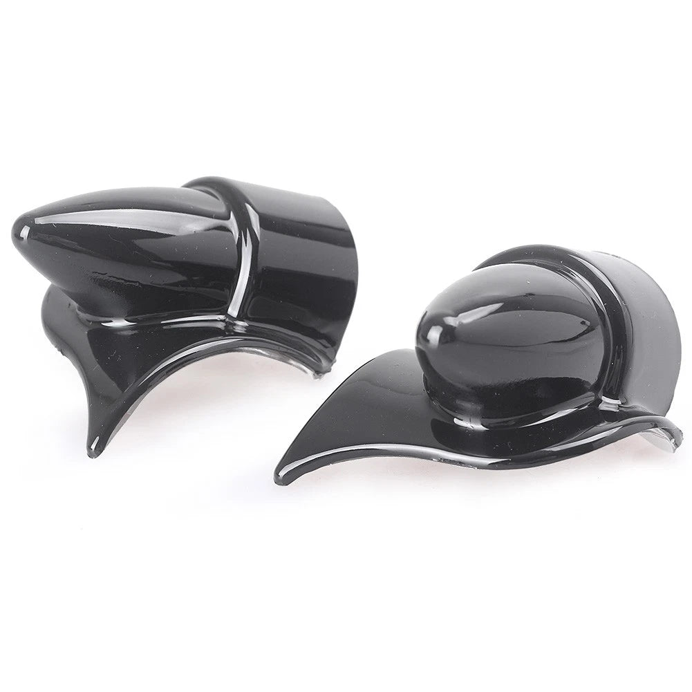 2X Fork Lower Leg Deflector Shield Cover for Harley Touring Road King Classic (2008–2013)