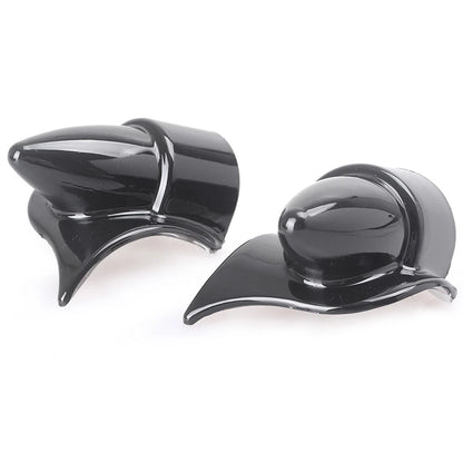2X Fork Lower Leg Deflector Shield Cover for Harley Touring Road King Classic (2008–2013)