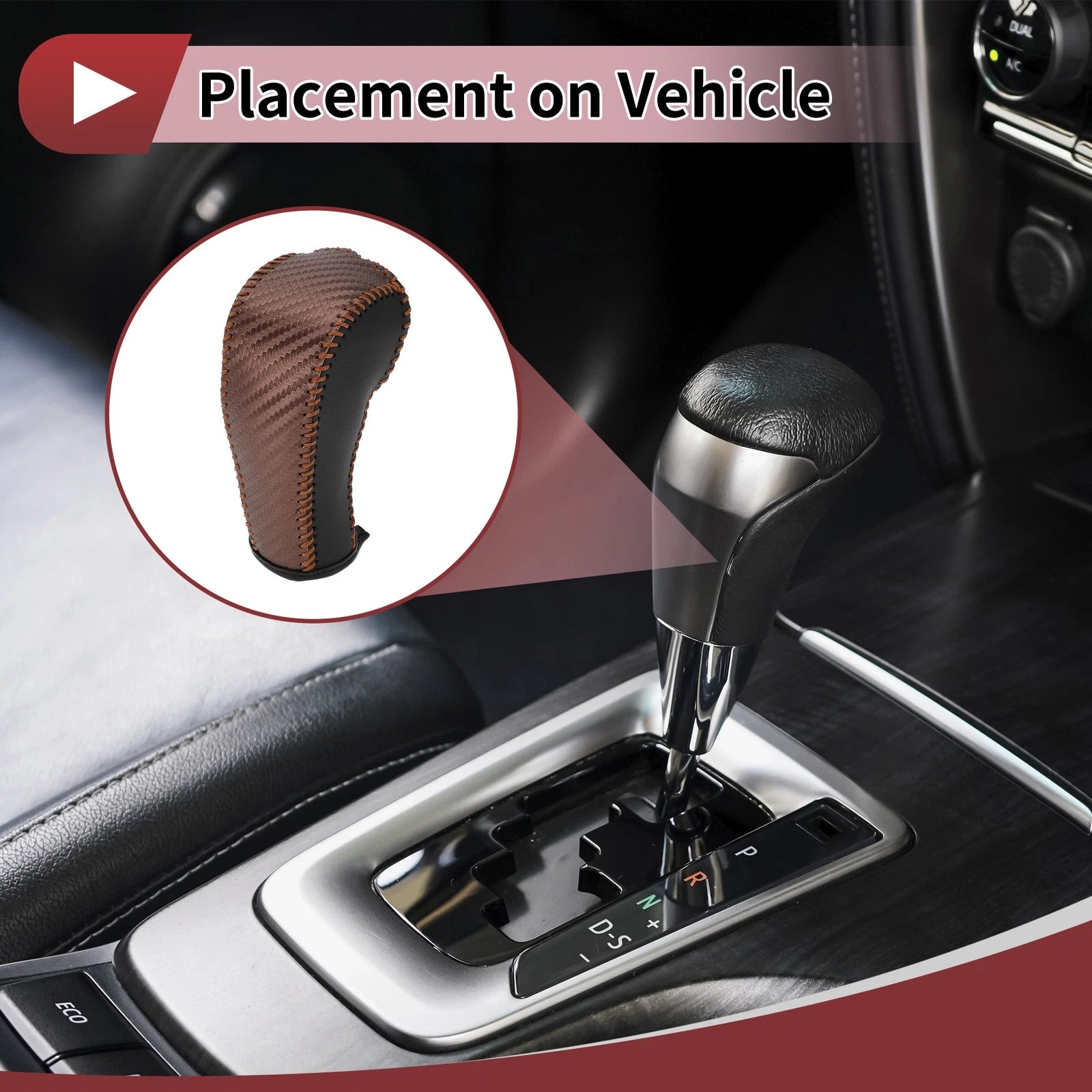 Gear Shift Knob Cover Replacement for Chevrolet Camaro (2016–2019)