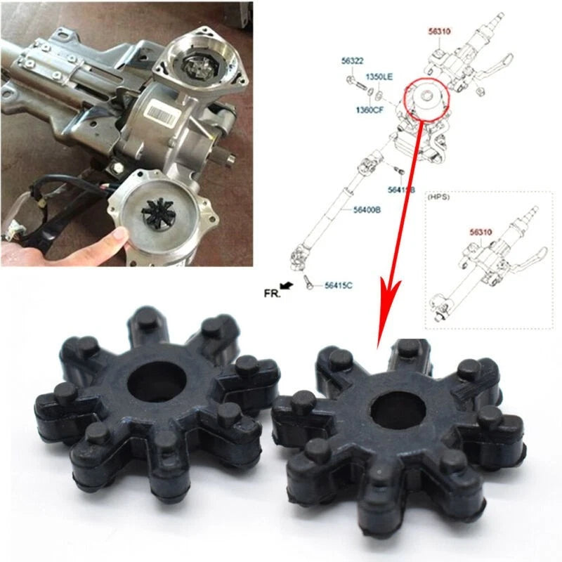 2X Steering Column MDPS Clunk Flexible Coupler for Hyundai