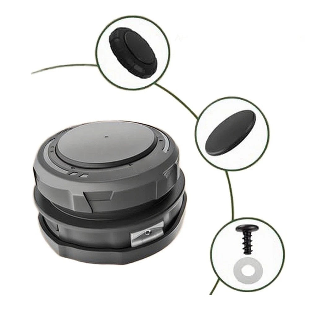Trimmer Head Cover for Lawn Mower (Impact-resistant Plastic)