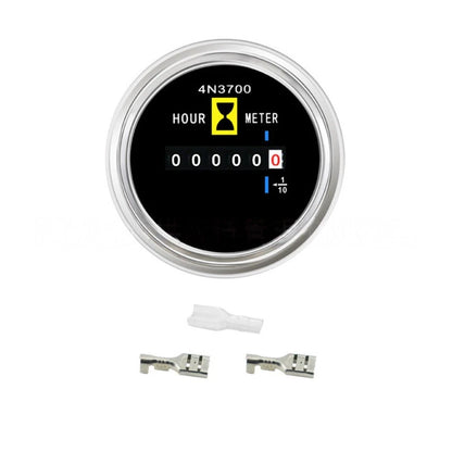 52MM Timer Operating Hours Meter 4N3700 Compatible with Excavator Loader