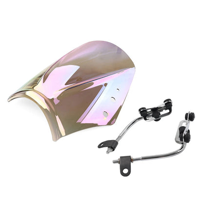 Universal Motorcycle Windshield Deflector Iridium