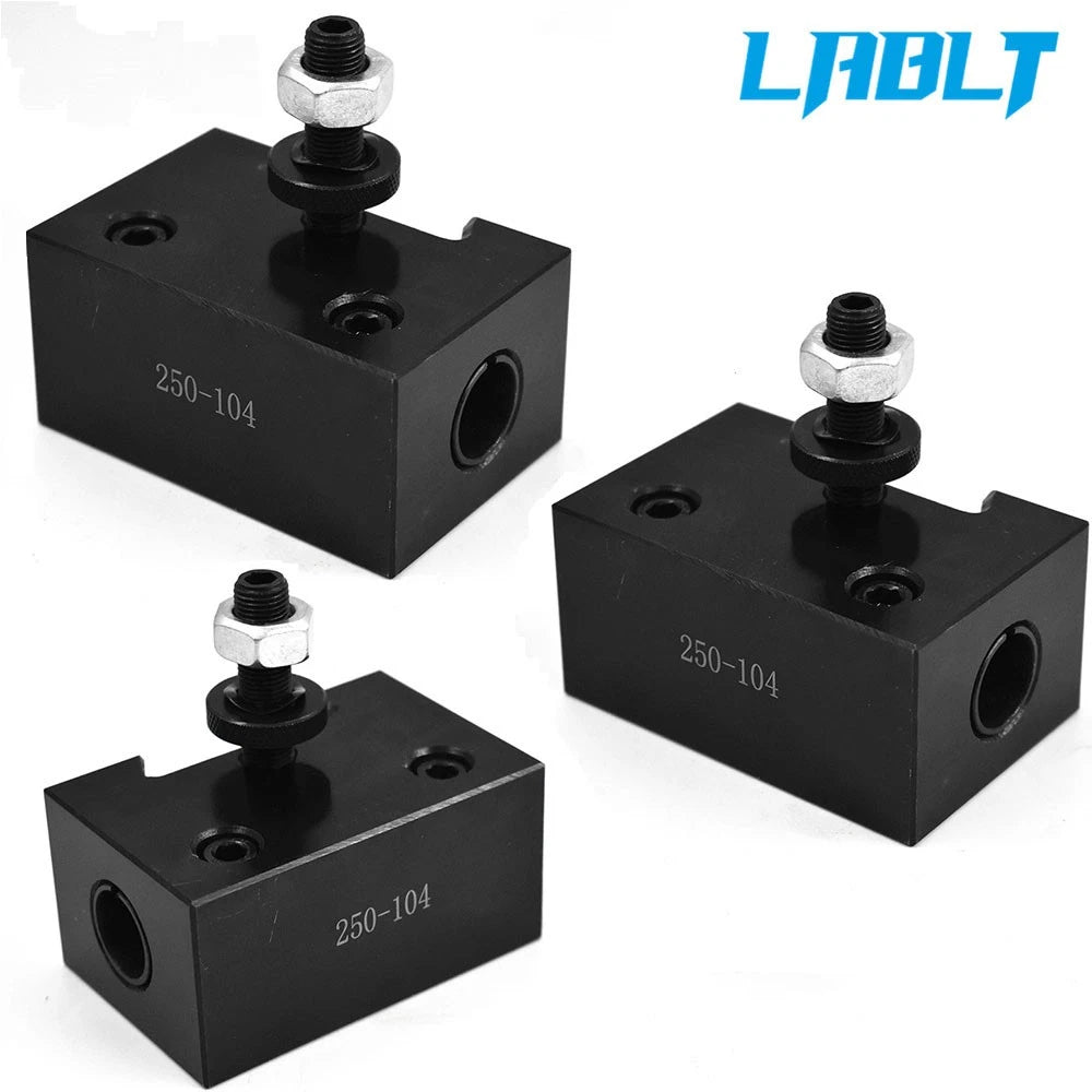 3X Quick Change Heavy Duty Boring Bar Tool Post Holder for AXA 250-104