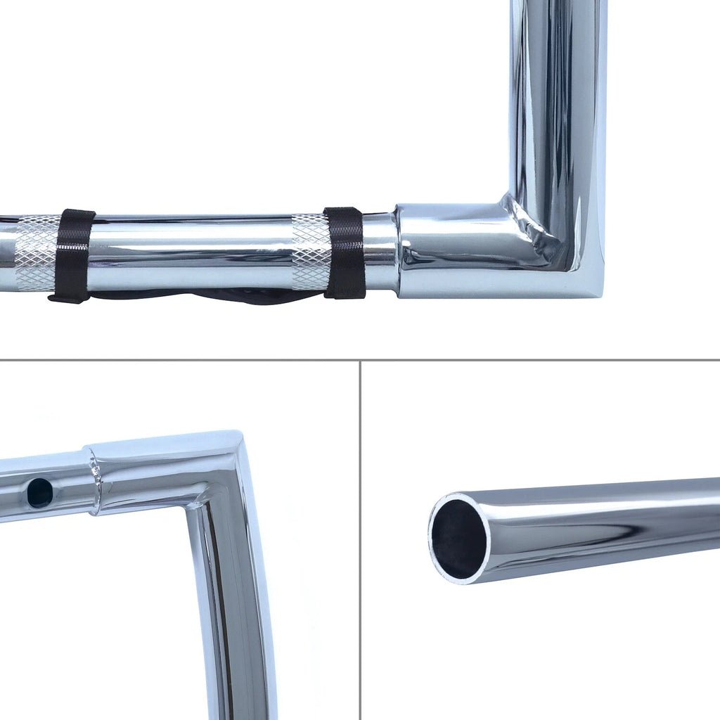 Chrome 16" Prewired Handlebar 1.5" 32mm for Harley Road Glide (2016–2023)