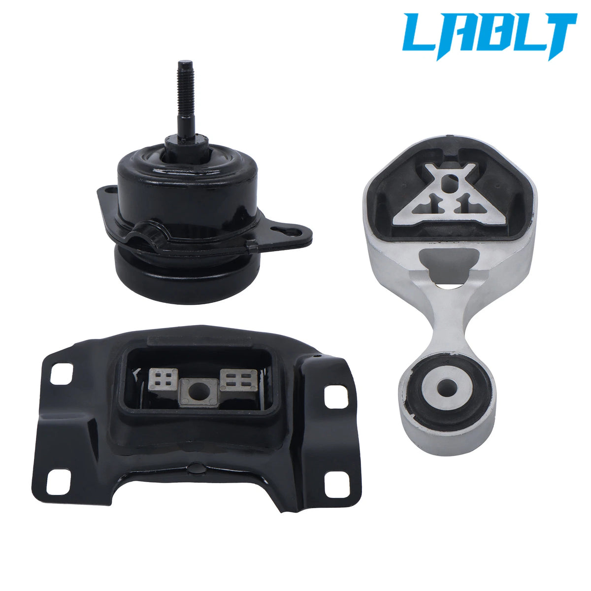 3X Engine Motor & Trans Mount Set for Ford Explorer (2016–2019) 2.3L FWD