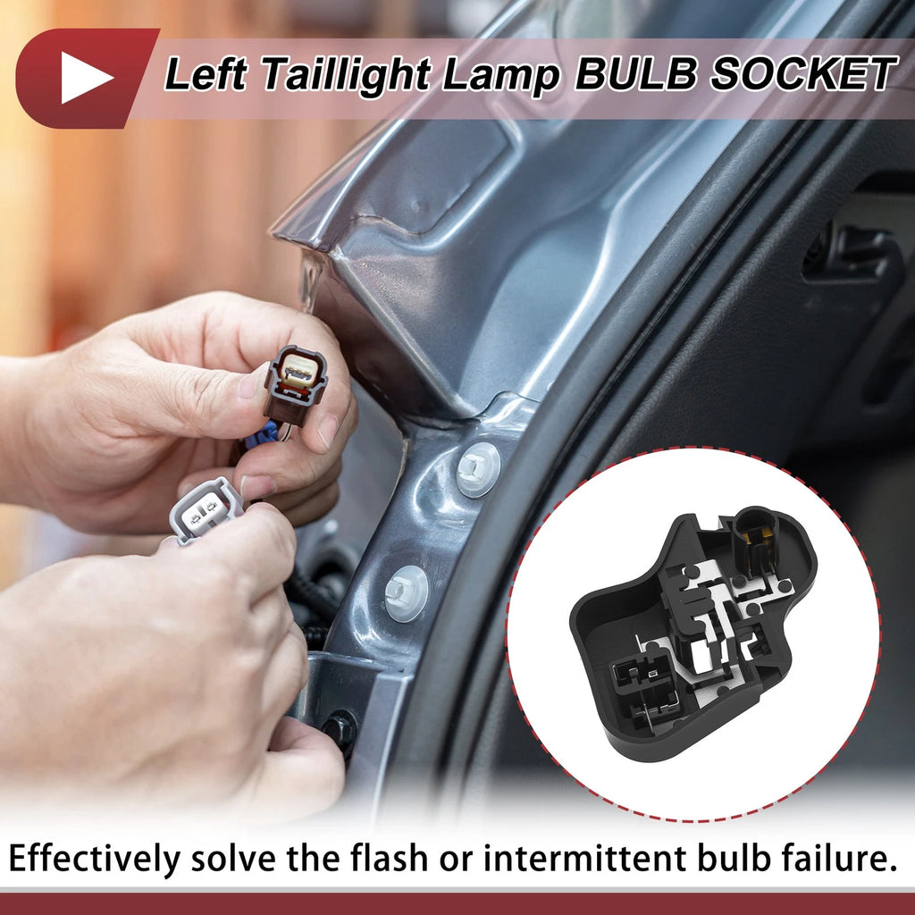 Left Taillight Light Socket Replacement for Volkswagen Golf 6 Saloon (2009–2013)