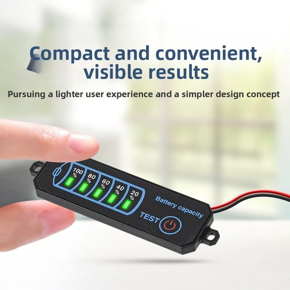 530V LED Battery Voltage Indicator Board Tester (Automatic Low Power Mode)