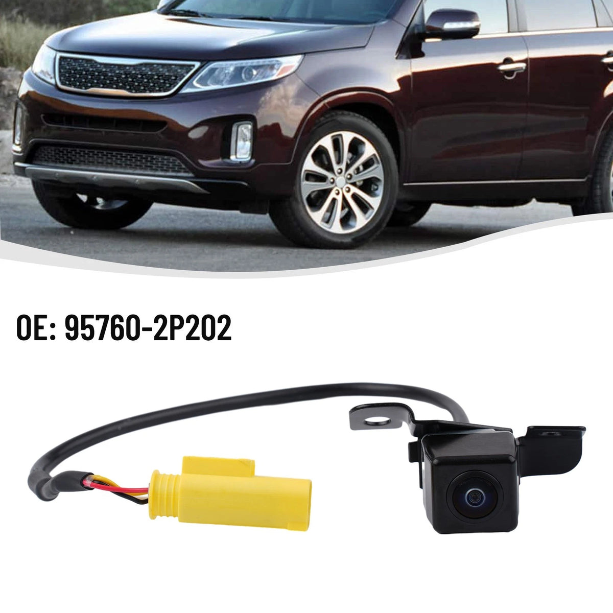 Convenient and Reliable Rearview Backup Camera for Kia Sorento 2009 2013