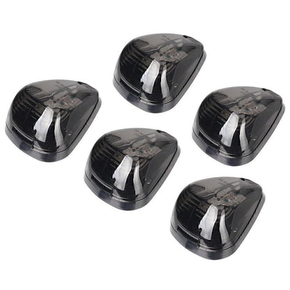 Set of 5 Cab Marker Roof Top Running Light Covers for Ford E-150 E-250 (1999–2016)