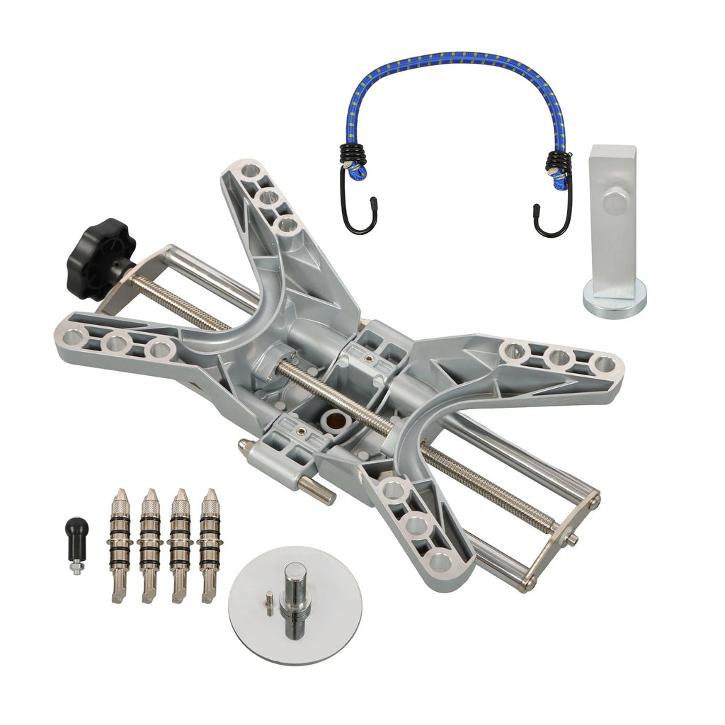 3D DSP Wheel Alignment Rack Tool Clamp with Adapter for Magnetic Gauges