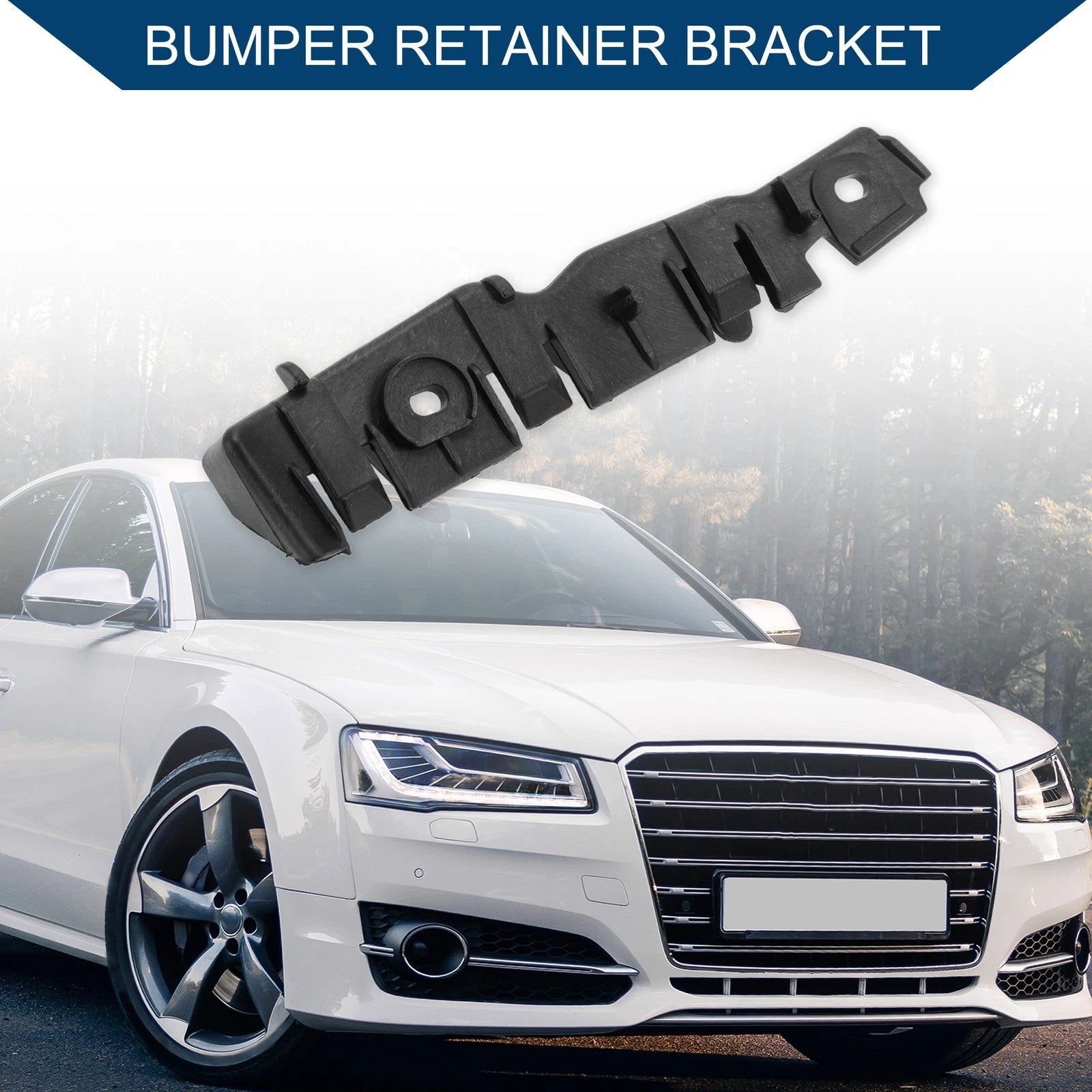 Left Front Bumper Support Bracket Replacement for Audi A3 (2009–2013)