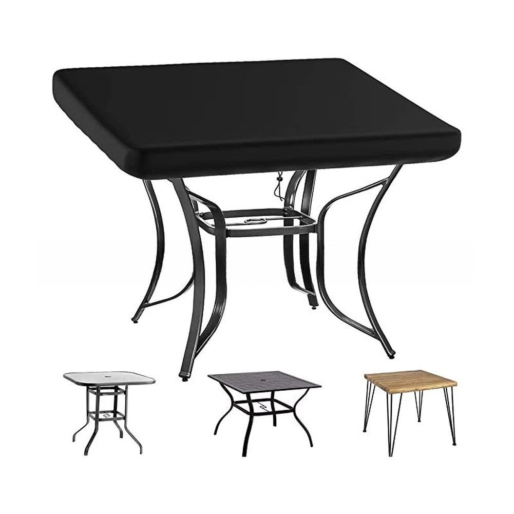 Square Outdoor Table Cover for (420D Waterproof Oxford Fabric)