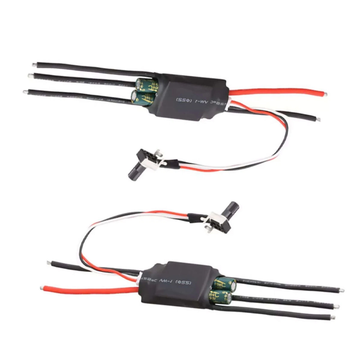 2X Brushless Motor Driver ESC Speed Controller 7-24V 200W for Electric Motors