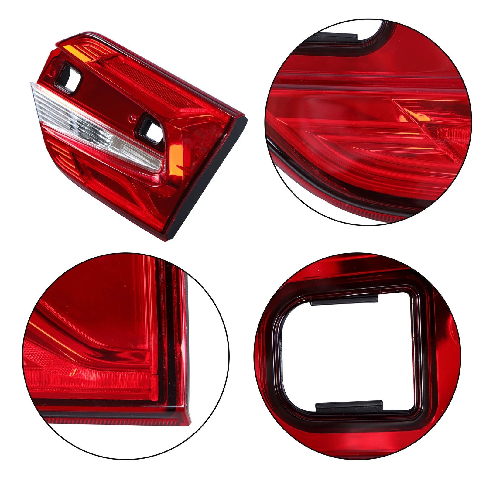 Tail Light Assembly LED Chrome for Honda Odyssey (2018–2023) Right Side
