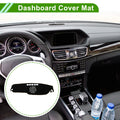 Dashboard Cover for Mercedes-Benz E-Class (2017–2021) Black Brown