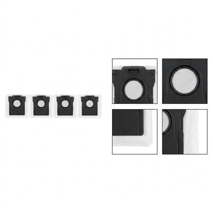 Leak-proof Vacuum Bag for Robot Vacuum (Compatible with )