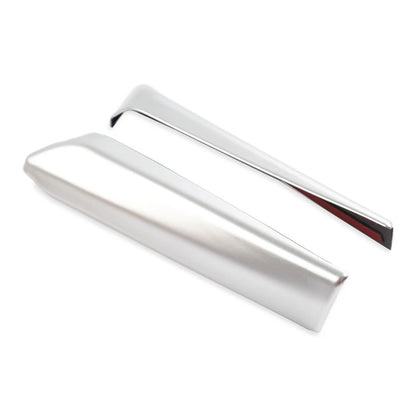 Silver Inner Front A Column Frame Triangle Molding Cover Trim for Toyota CHR (2017–2023)