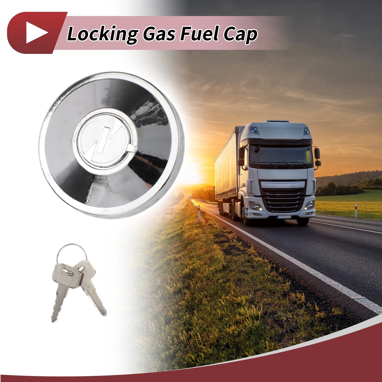 Locking Gas Cap Replacement for Mercedes-Benz LK LN2 LP MK (2000–2000)