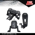 3X Motor & Torque Strut & Trans Mount for Mazda 2 (2011–2014)