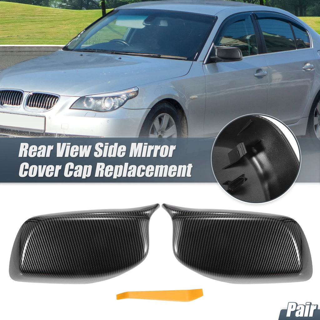 Rearview Mirror Cover Cap Replacement for BMW 5 Series 6 Series (2014–2019)