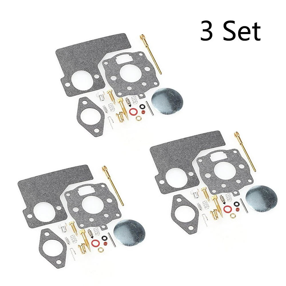 Set of 3 Carburetor Rebuild Parts for B&S 394989 243431 243432 243434 243436