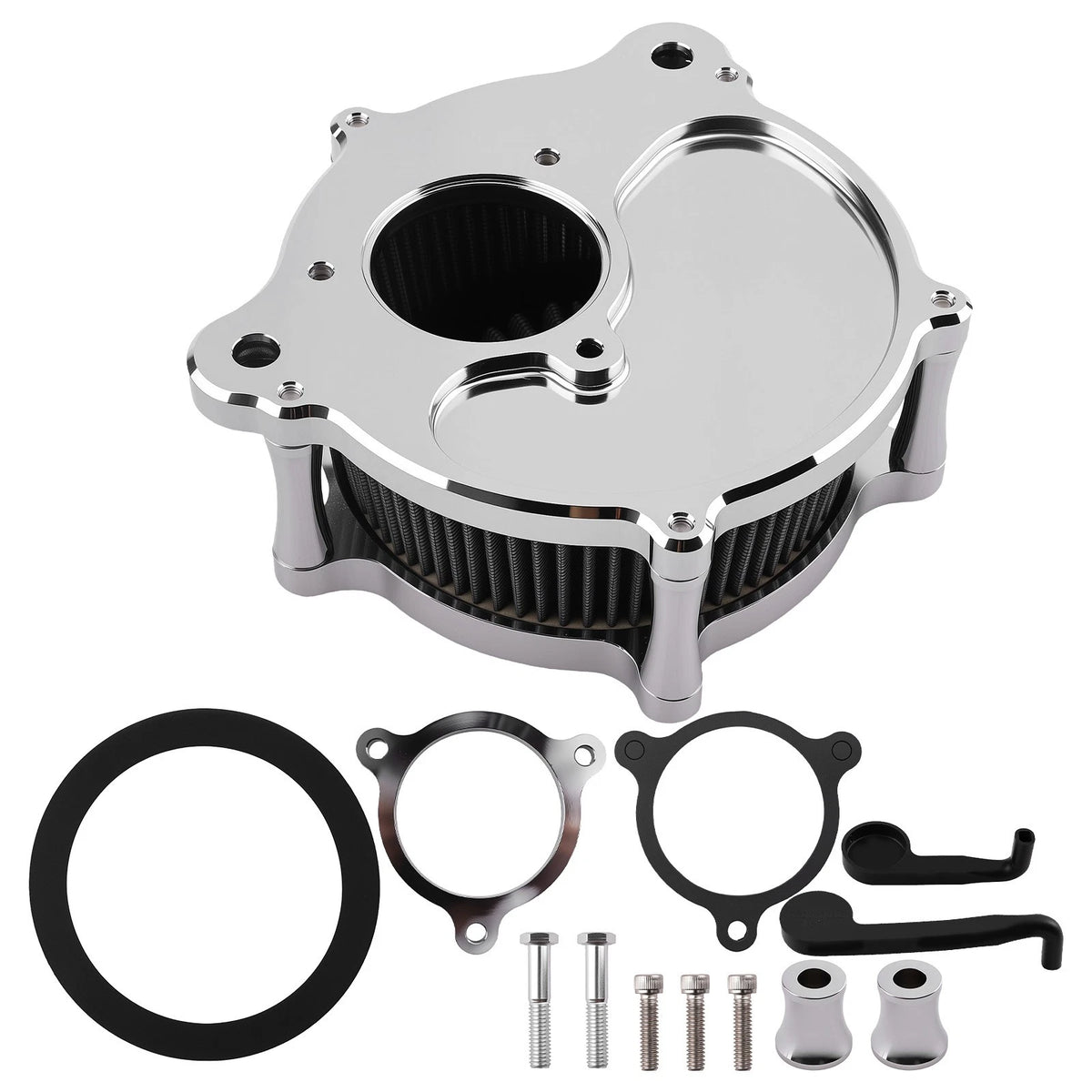 Air Cleaner Intake Filter for Harley Softail Touring Road King Street Glide