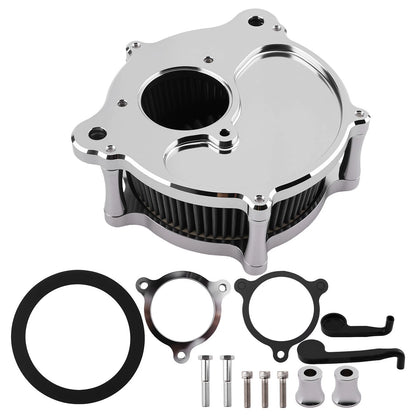 Air Cleaner Intake Filter for Harley Softail Touring Road King Street Glide