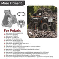 Rear Wheel Bearing Carrier + Clip for Polaris Sportsman 500 HO (2008–2013) 5135563