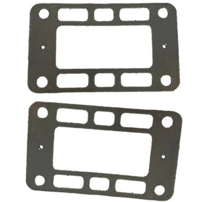 2X Exhaust Elbow Riser Gasket for Volvo Penta V6 V8 (4.3 5.0 5.7 8.1 L)