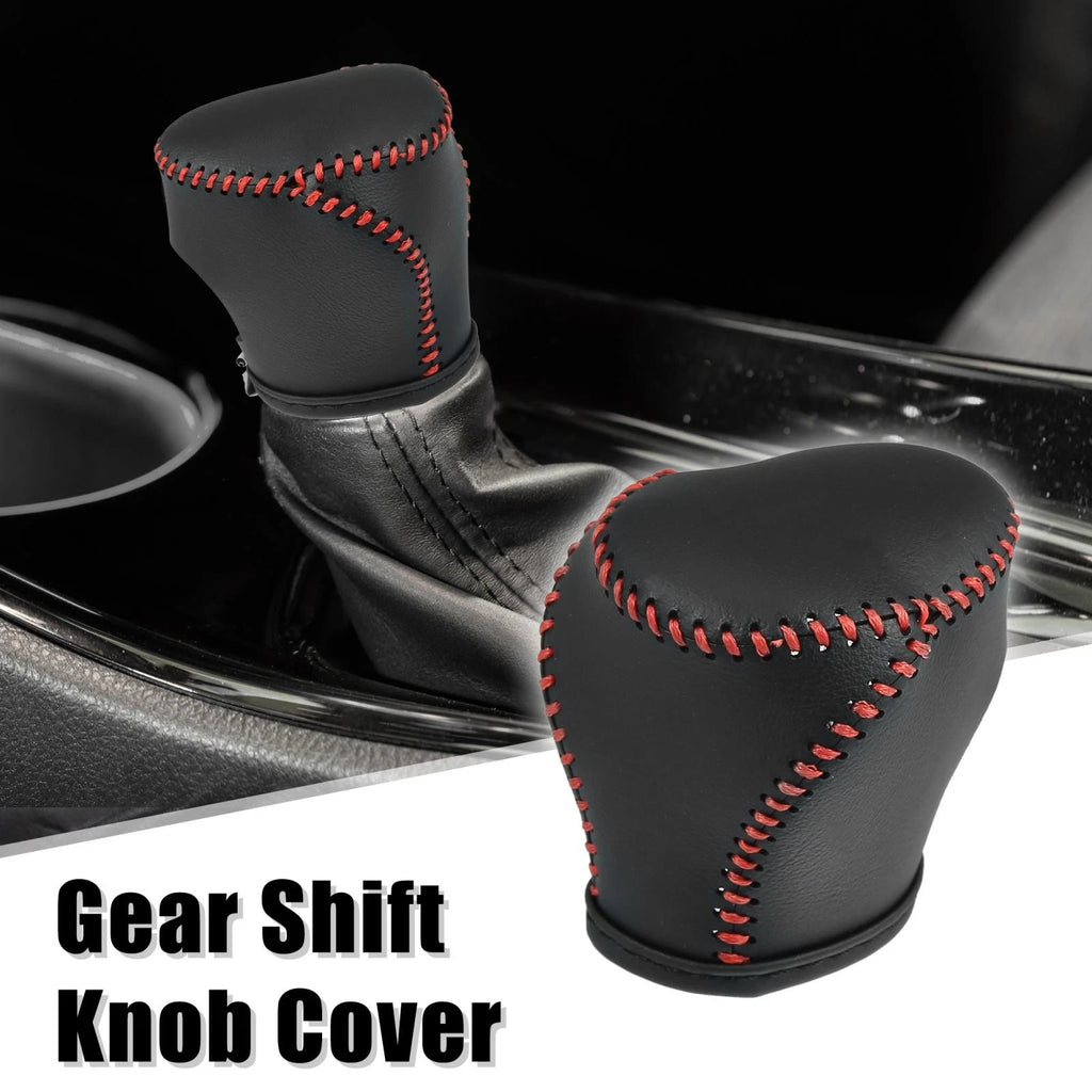 Gear Shift Knob Cover Protector Red Thread for Toyota C-HR (2017–2021)