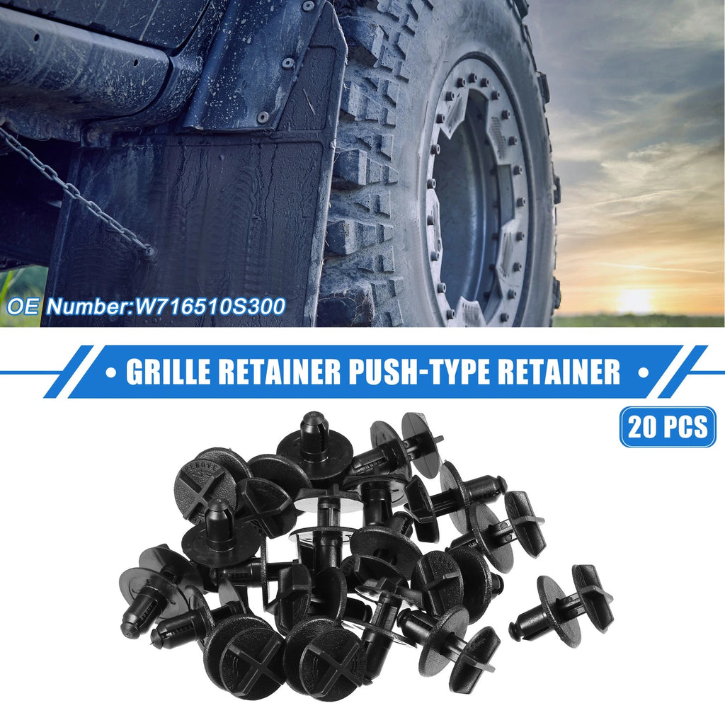20 Pcs Grille Retainer Clips for Ford Explorer (2020–2023)