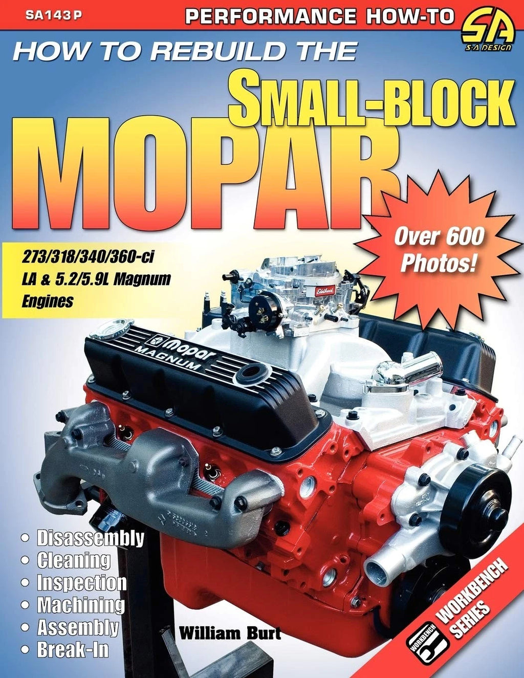 Set of 2 Mopar Small-Block Engine Rebuild & Performance Guides
