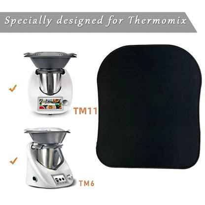 Black Rubber Protective Pad for Kitchen Countertop Appliance Stability