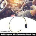 Multi Purpose Wire Connector Pigtail Plug for Chevy Plastic Black Yellow (Fits)