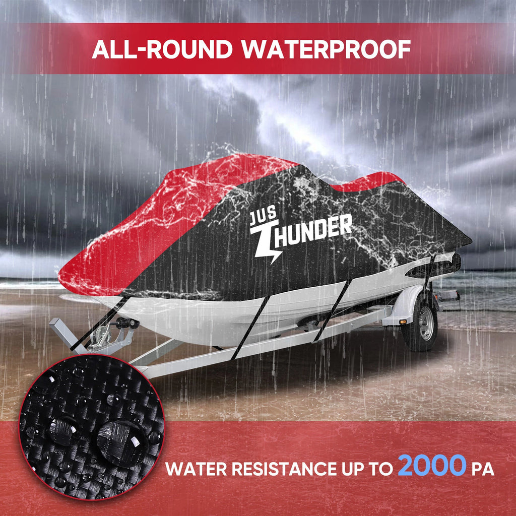 Jet Ski Cover for Seadoo 135-145" (Waterproof UV Protector Heavy Duty)