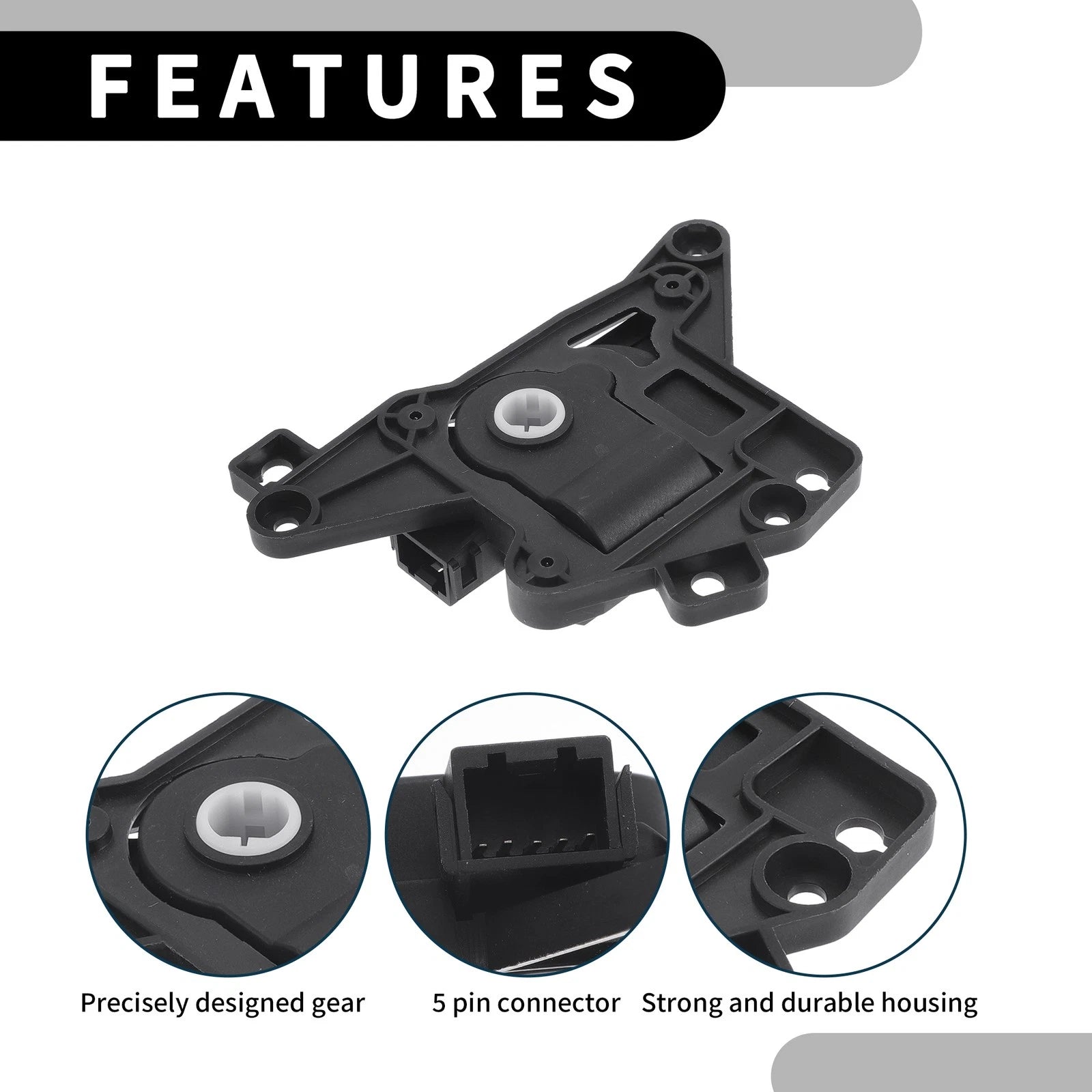 HVAC Heater Blend Door Control Actuator Replacement for Hyundai Elantra (2009–2010)