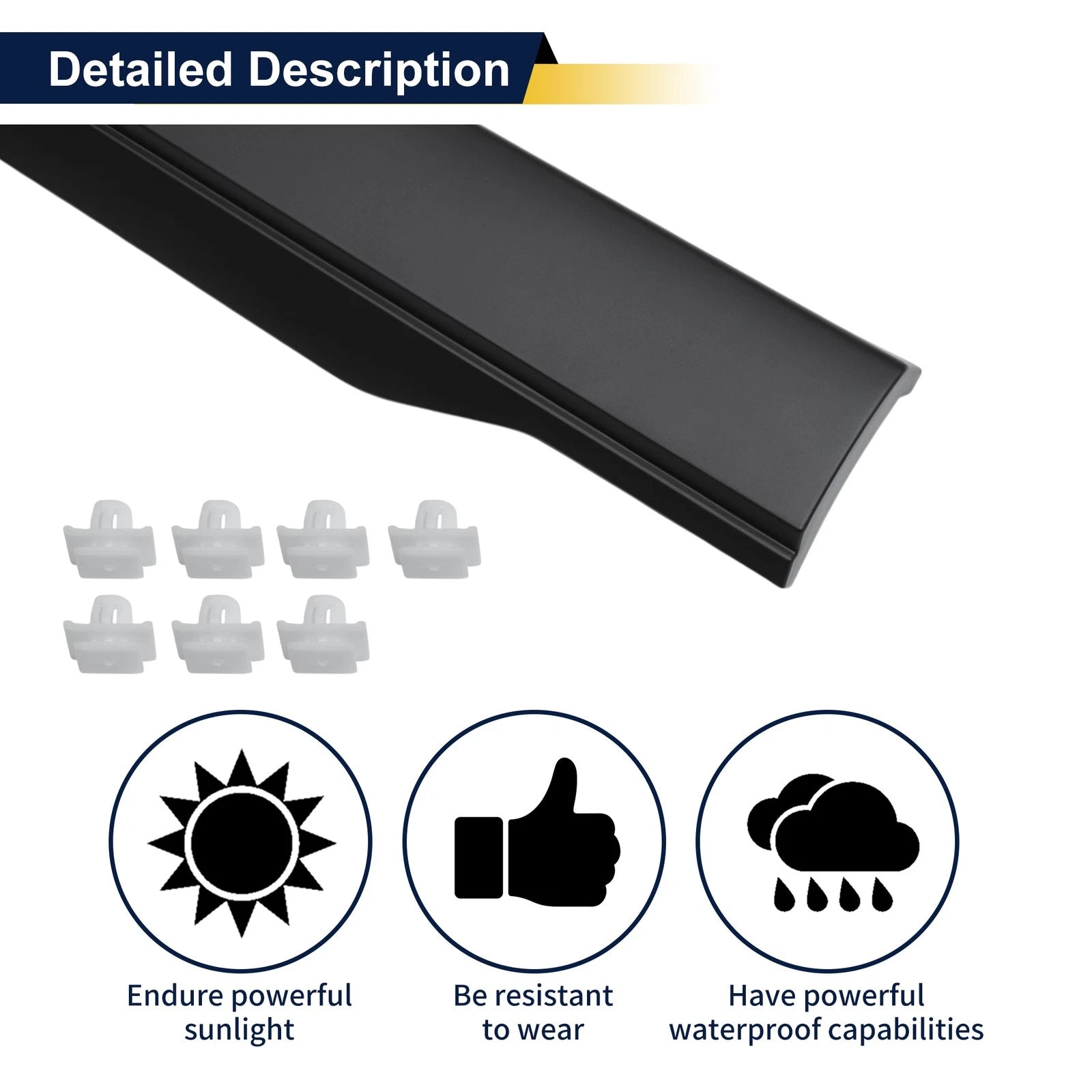 Lower Door Side Garnish Trim Replacement for Honda CR-V (2023–2026)