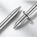 100pcs Galvanized Double Head Skirting Nails for Wood Trim (58mm)