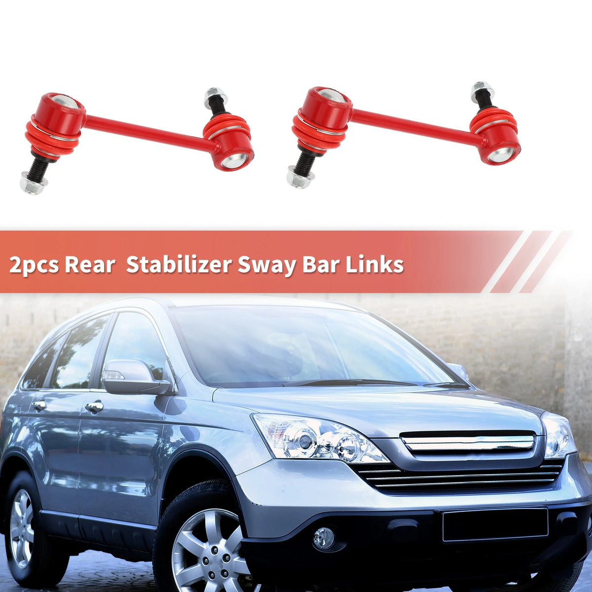 2 pcs Rear Stabilizer Sway Bar Link Replacement for Honda Pilot (2003–2008)