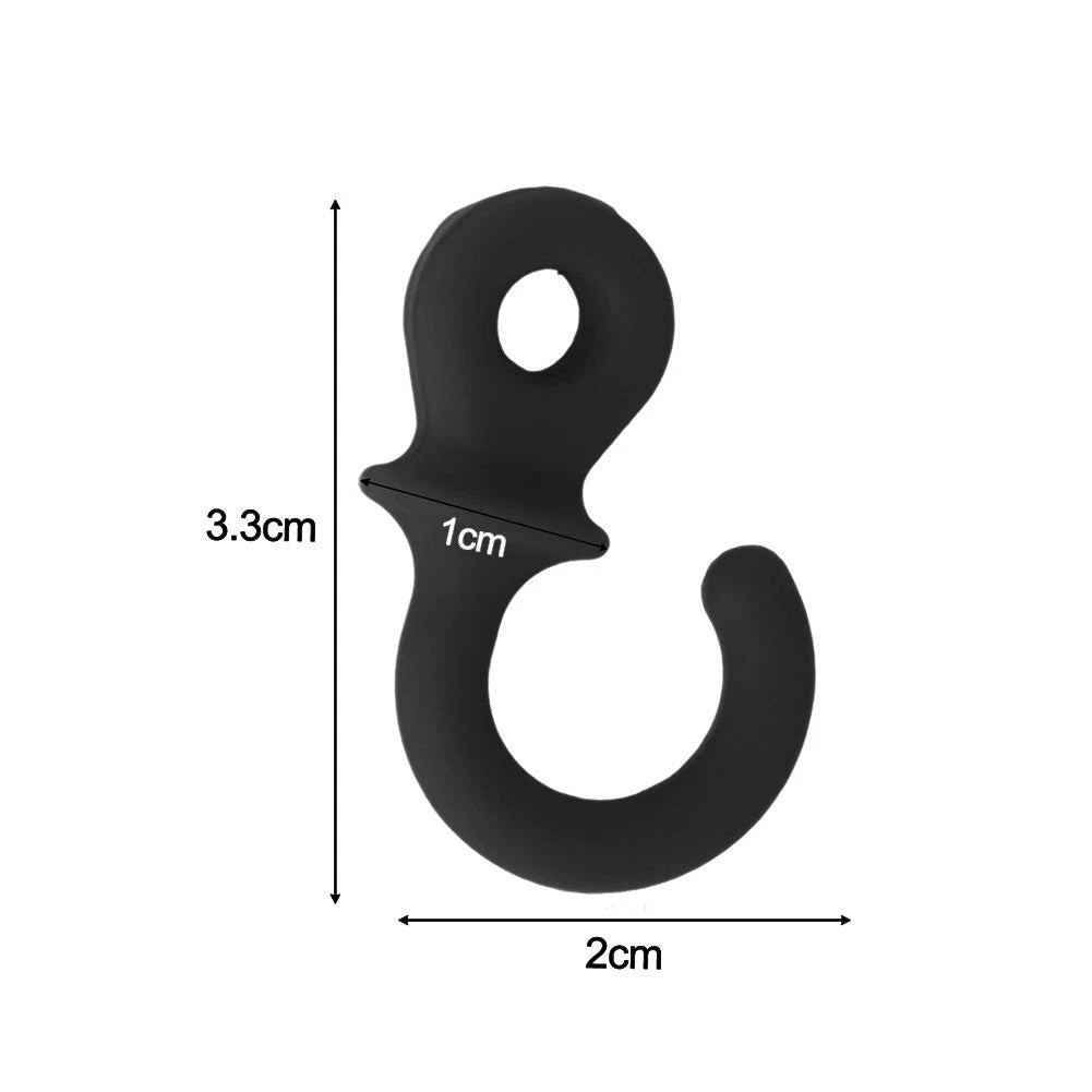 Set of 4 Monkey Tail Noise Dampening Pads for Compound Bowstrings